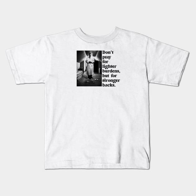 Malcolm X Quotes Kids T-Shirt by Hason3Clothing